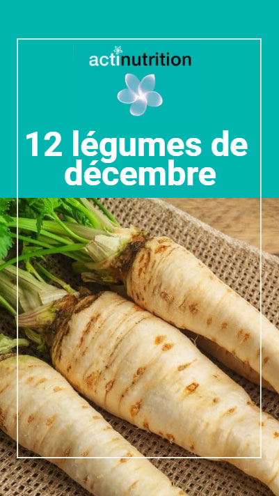 La liste des légumes de décembre